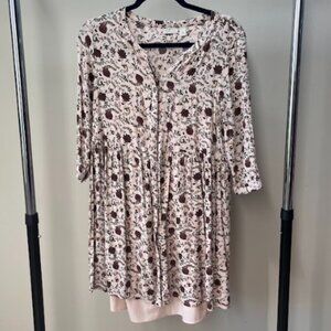 Hinge by Anthropologie Babydoll Dress